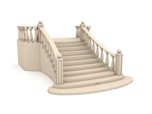 classical stairs 3D Models