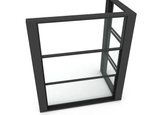 guillotine glazing 3D Model