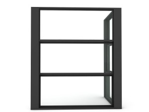 guillotine glazing Model 3D