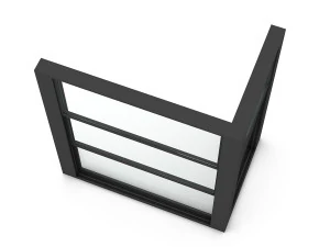 guillotine glazing 3D Model