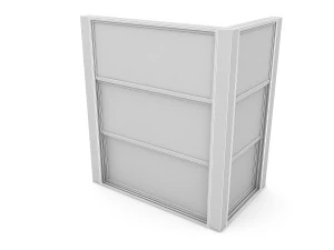 guillotine glazing 3D Model