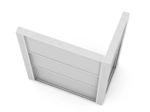 guillotine glazing 3D Model