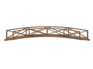 wooden bridge 3D Model
