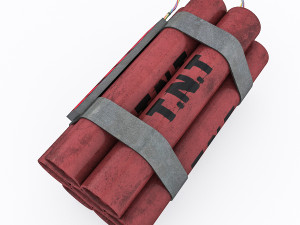 3d dynamite Model 3D