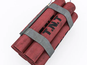 3d dynamite 3D Model