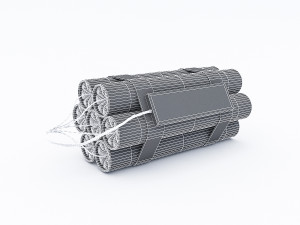 3d dynamite Model 3D