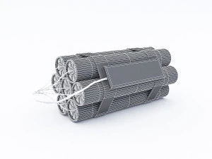 3d dynamite 3D Model