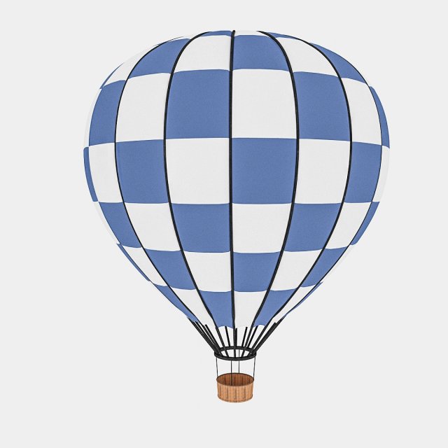 3d balloon model 01 3D 模型 .c4d .max .obj .3ds .fbx .stl .blend 