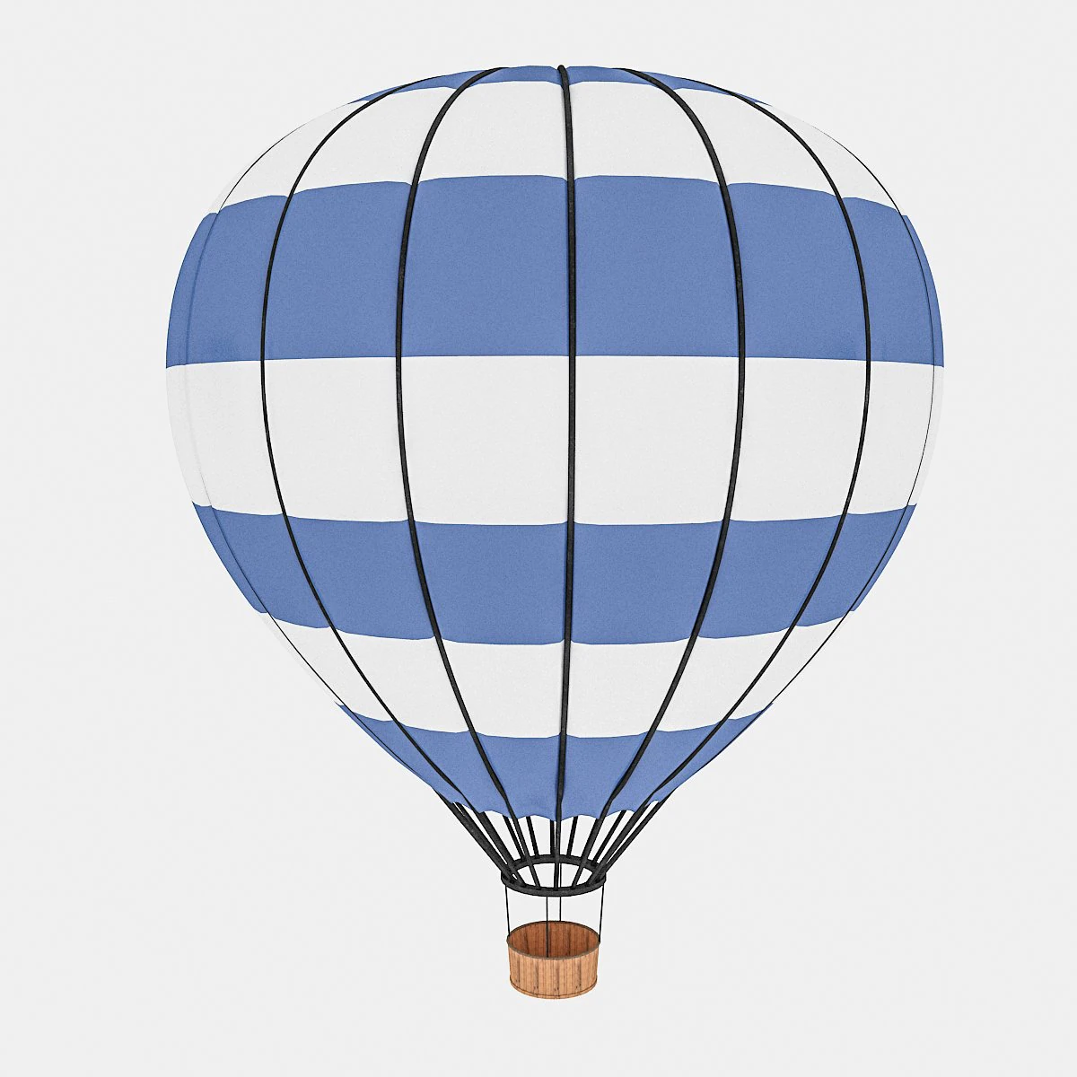 3d balloon model 02 3D Model .c4d .max .obj .3ds .fbx .stl .blend 