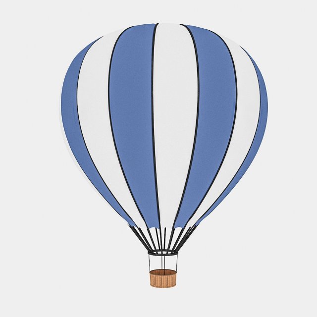3d balloon model 03 3D-Modell .c4d .max .obj .3ds .fbx .stl .blend 