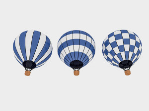 3d balloon model 04 Modello 3D