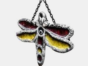 butterfly painting Modello 3D