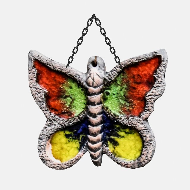 butterfly painting 02 3D 模型 .c4d .max .obj .3ds .fbx .stl .blend 