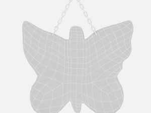 butterfly painting 02 3D 模型