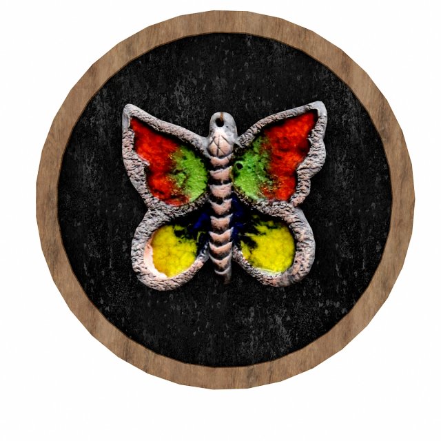 butterfly table 03 Modelo 3D .c4d .max .obj .3ds .fbx .stl .blend 