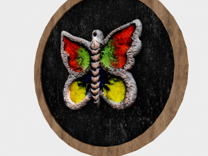 butterfly table 03 Modelo 3D