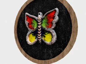 butterfly table 03 3D Model