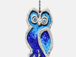 올빼미 구호 테이블 02 3D 모델