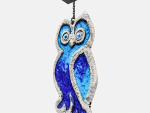 owl relief table 02 3D Model
