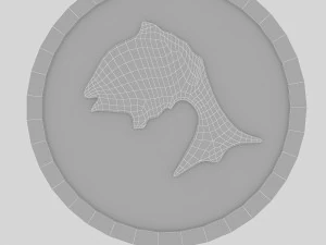 fish relief table 02 3D Model