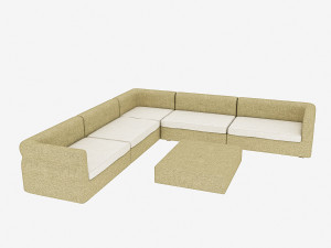 garden armchair 3D Model