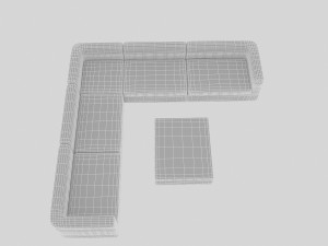 garden armchair Modèle 3D