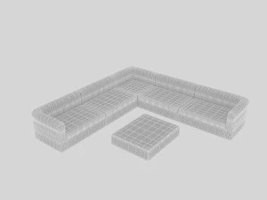 garden armchair 3D Model