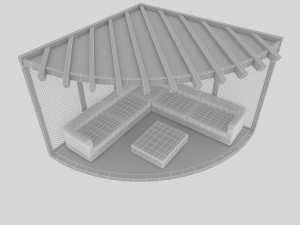 garden camellia 01 3D Model