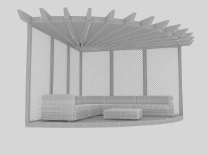 garden camellia 02 Modello 3D