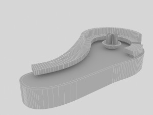 garden fire pit Modelo 3D