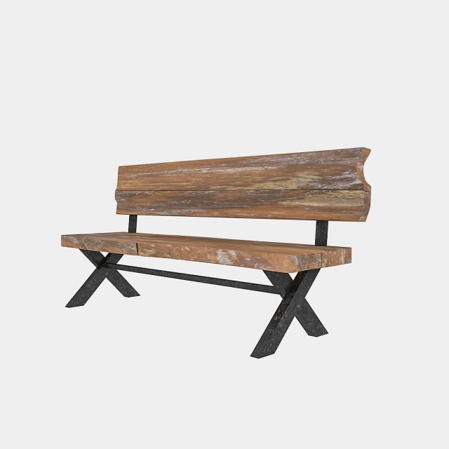 3d natural wood chair model 3D Модель .c4d .max .obj .3ds .fbx .stl .blend 