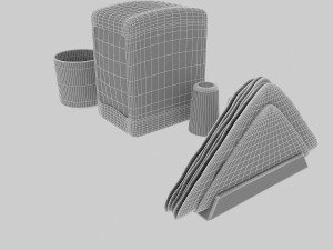3d restaurant desktop Modèle 3D