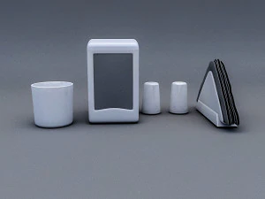 3d restaurant desktop 3D Model