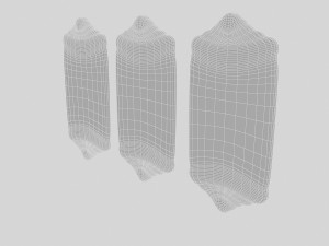 old stone bar sign 3D Model