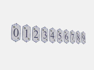 old stone figures 3D Model