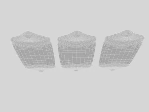 old stone pub sign 3D Model