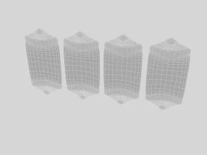 old stone vine sign 3D Model