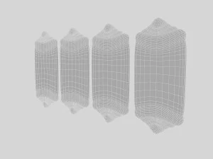 old stone vine sign 3D Model