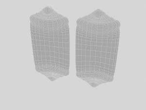 old stone wc sign 3D Model