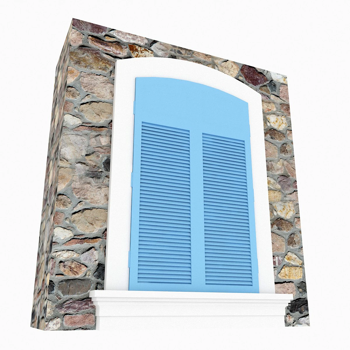 old window 11 3D Model .c4d .max .obj .3ds .fbx .stl .blend 