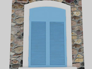 old window 11 3D Model