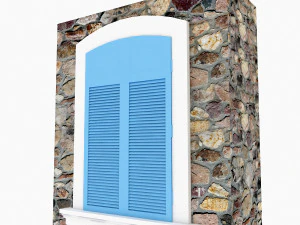 old window 11 3D Model