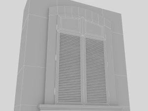 old window 11 3D Model