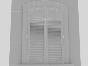 old window 11 3D Model