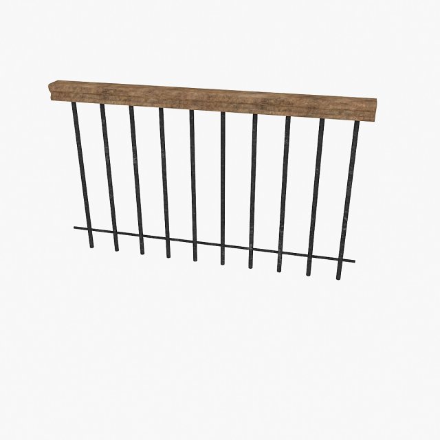 old wrought iron Modelo 3D .c4d .max .obj .3ds .fbx .stl .blend 