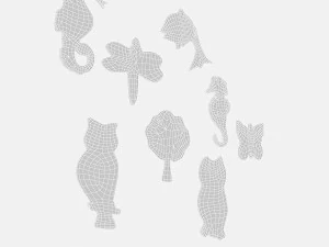 plaster paintings 3D Model