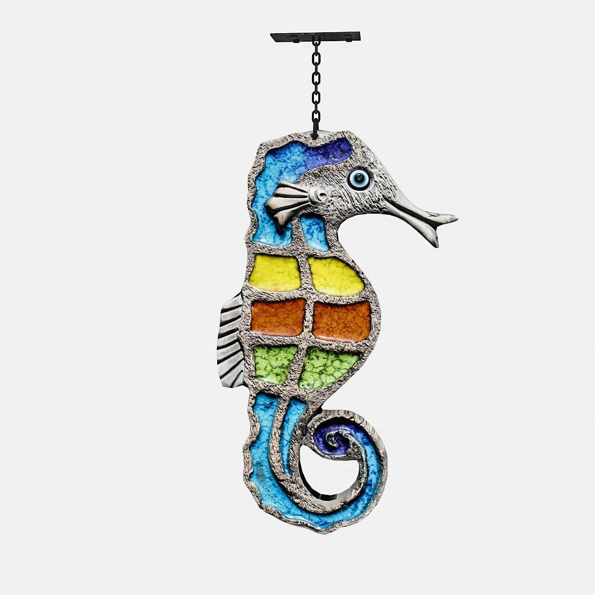 sea horse table 02 3D Model .c4d .max .obj .3ds .fbx .stl .blend 