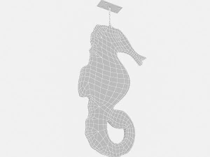 sea horse table 02 3D Model