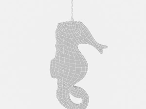 sea horse table 02 3D Model