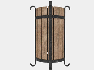 trash can 02 Modelo 3D